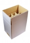 Preview: Verpackungskarton/Lagerkarton für 12x100ml Dorica, weiss/braun