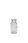 Preview: Muster-/Serumflasche klein 10ml weiss, Mündung 12.6mm  Lieferung ohne Verschluss, bei Bedarf bitte separat bestellen.