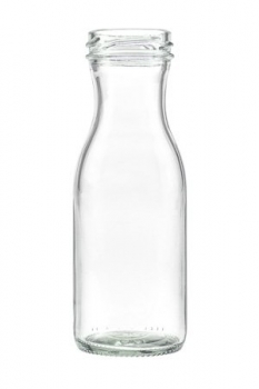 Weithalsflasche 150ml Karaffe, Mündung TO43  Lieferung ohne Verschluss, bei Bedarf bitte separat bestellen!