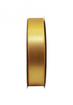 Satinband gold 25mm breit, 25m