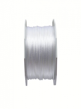 Satinkordel weiss 3mm, 50m