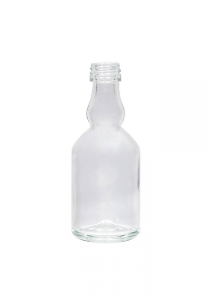 Flasche Georgio 50ml weiss, Mündung PP18  Lieferung ohne Verschluss, bei Bedarf bitte separat bestellen.