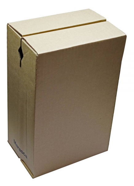 Verpackungskarton für 6x250ml/500ml Maraska, braun